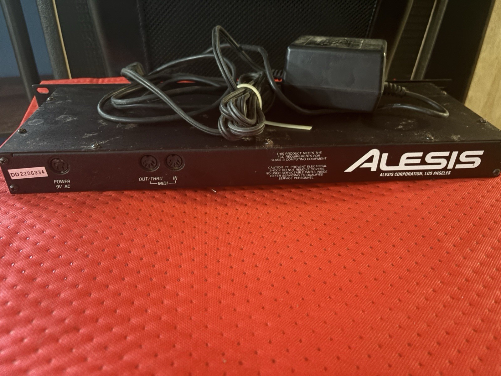 Alesis DataDisk Direct MIDI to Disk Universal Data Storage w/ Power supply