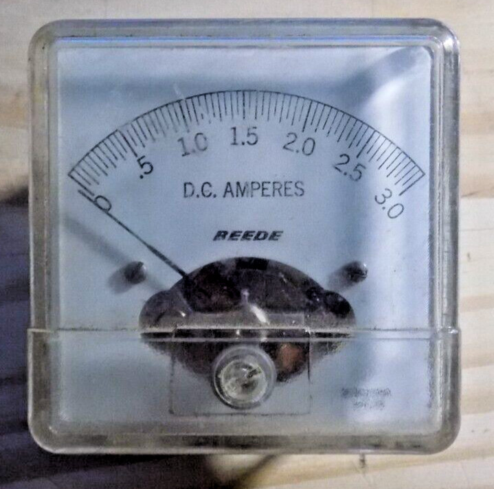 BEEDE 0-3 DCA PANEL METER