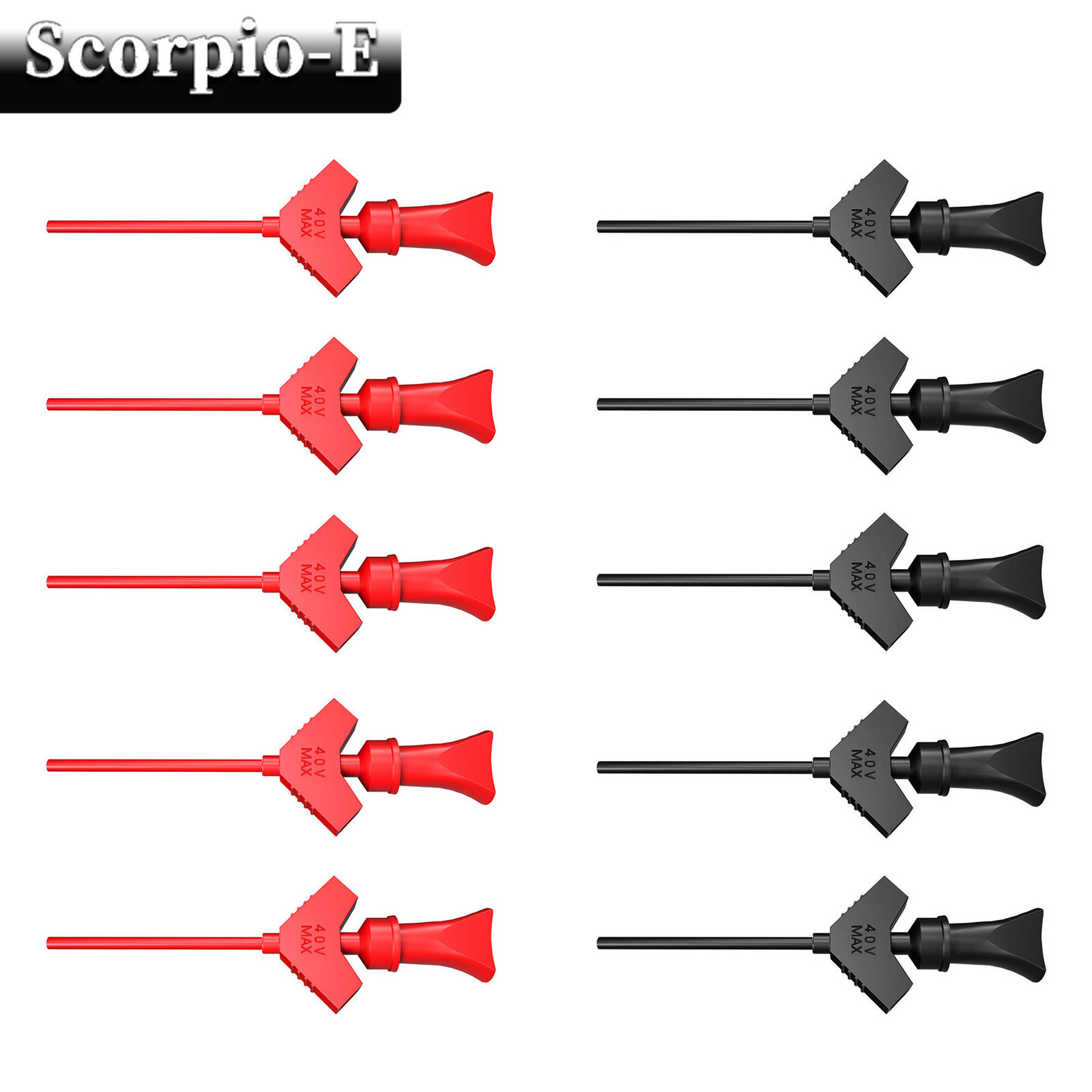 SMD IC Test Hook Clip Mini Grabber Jumper Probe for Logical Analyzer