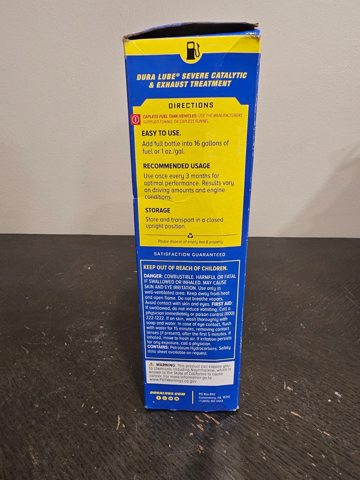 Universal Catalytic Converter Protector - 16 oz. Liquid for Engine Efficiency