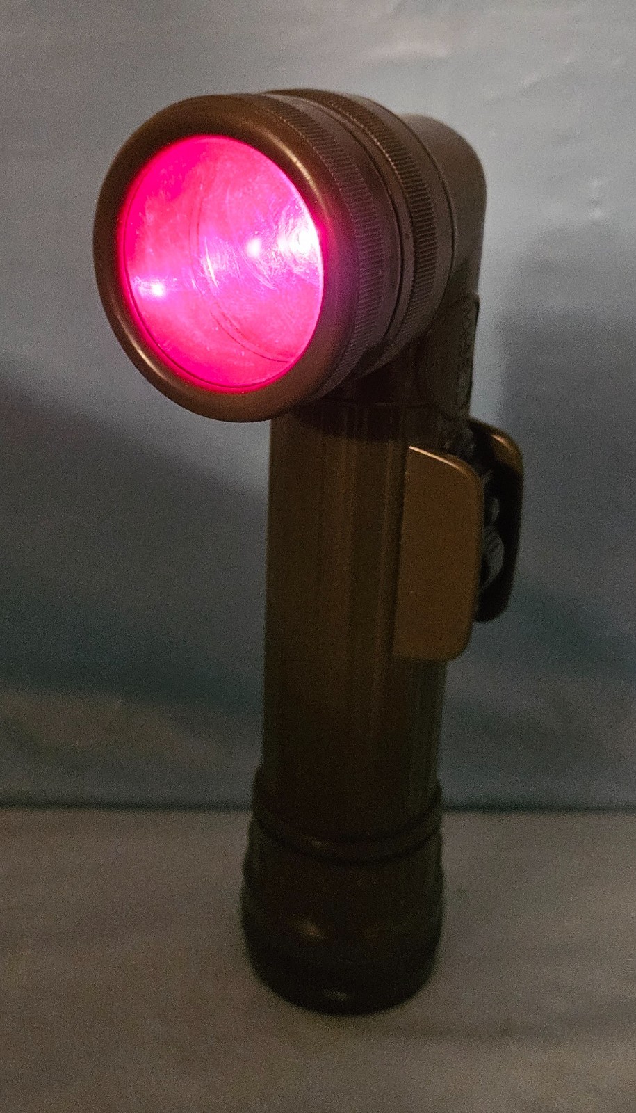 Vintage Fulton U.S. MX-991/U Issued Flashlight Working