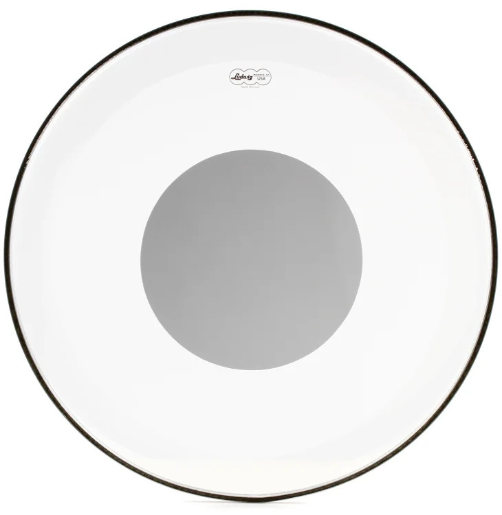 Ludwig Silver Dot Clear Bass Drumhead - 26"