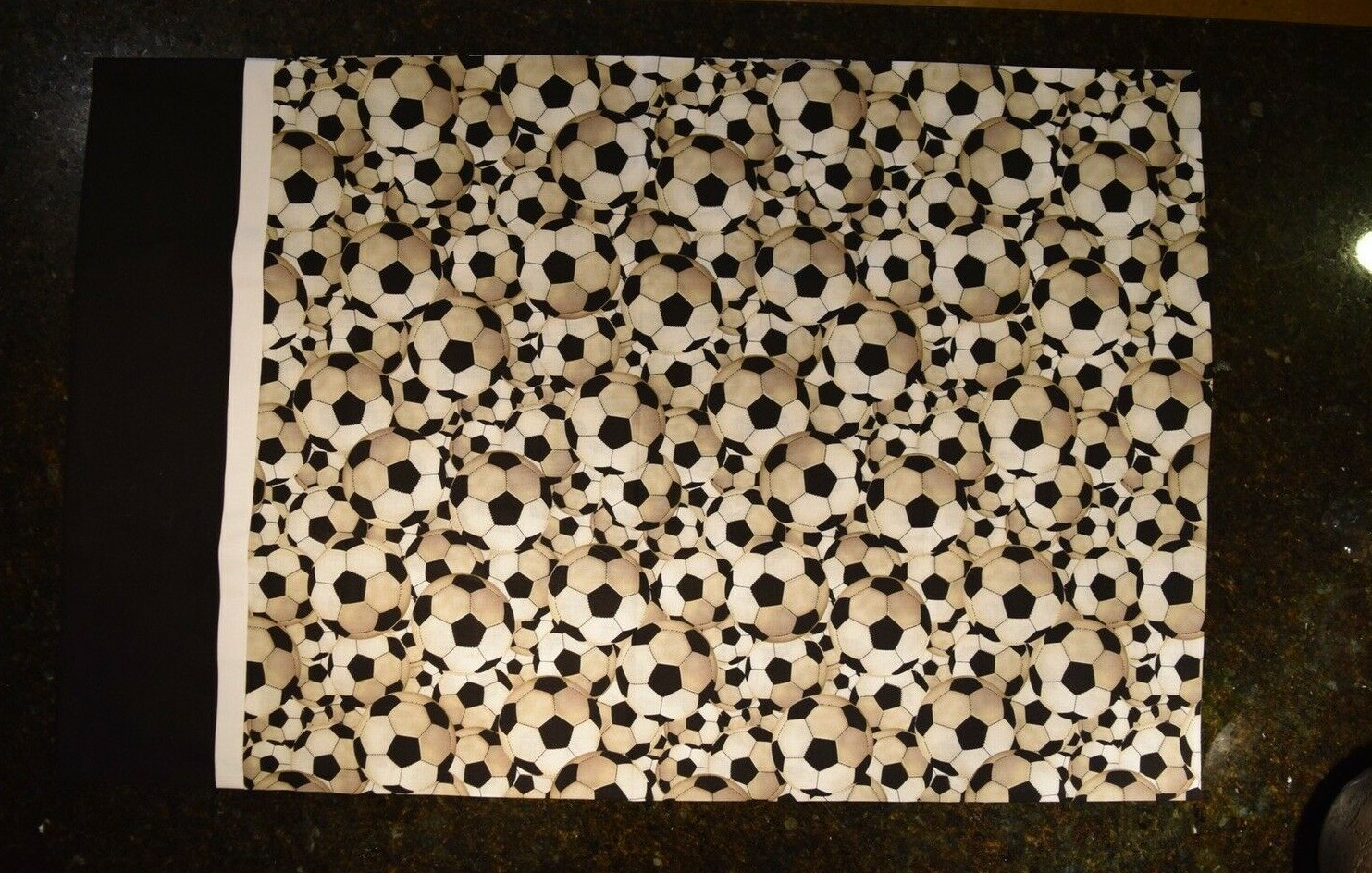 Handmade Soccer Pillowcase -100% Cotton