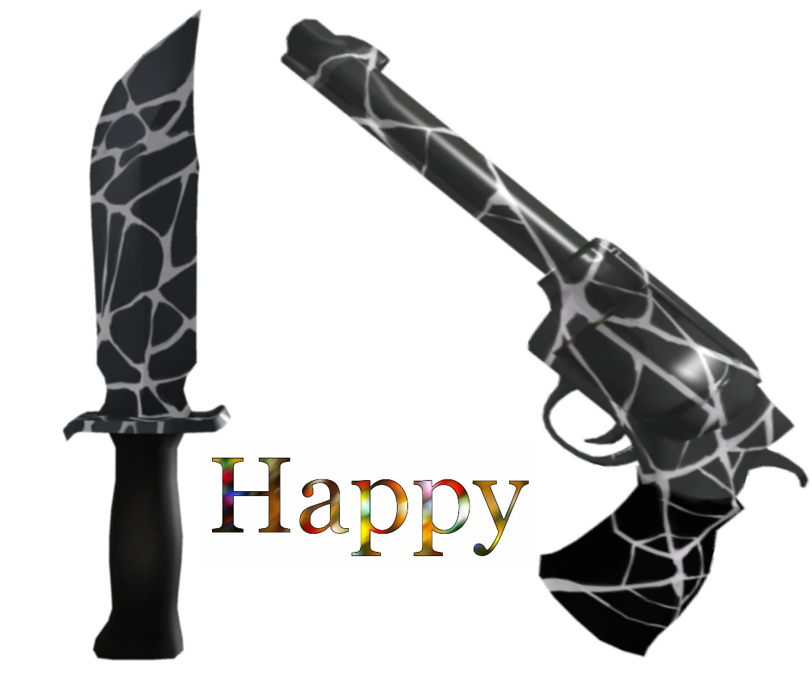 WEBBED KNIFE & GUN🕸️🖤FAST DELIVERY🖤MM2 MURDER MYSTERY 2🕸️R0BLX COLLECTIBLES