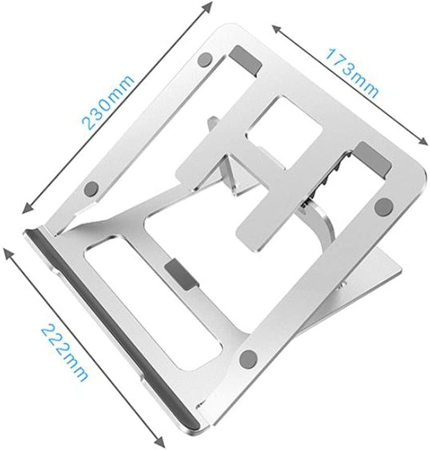 Laptop Tablet Holder, Tablet Stand, Adjustable Laptop Riser with Heat-Vent