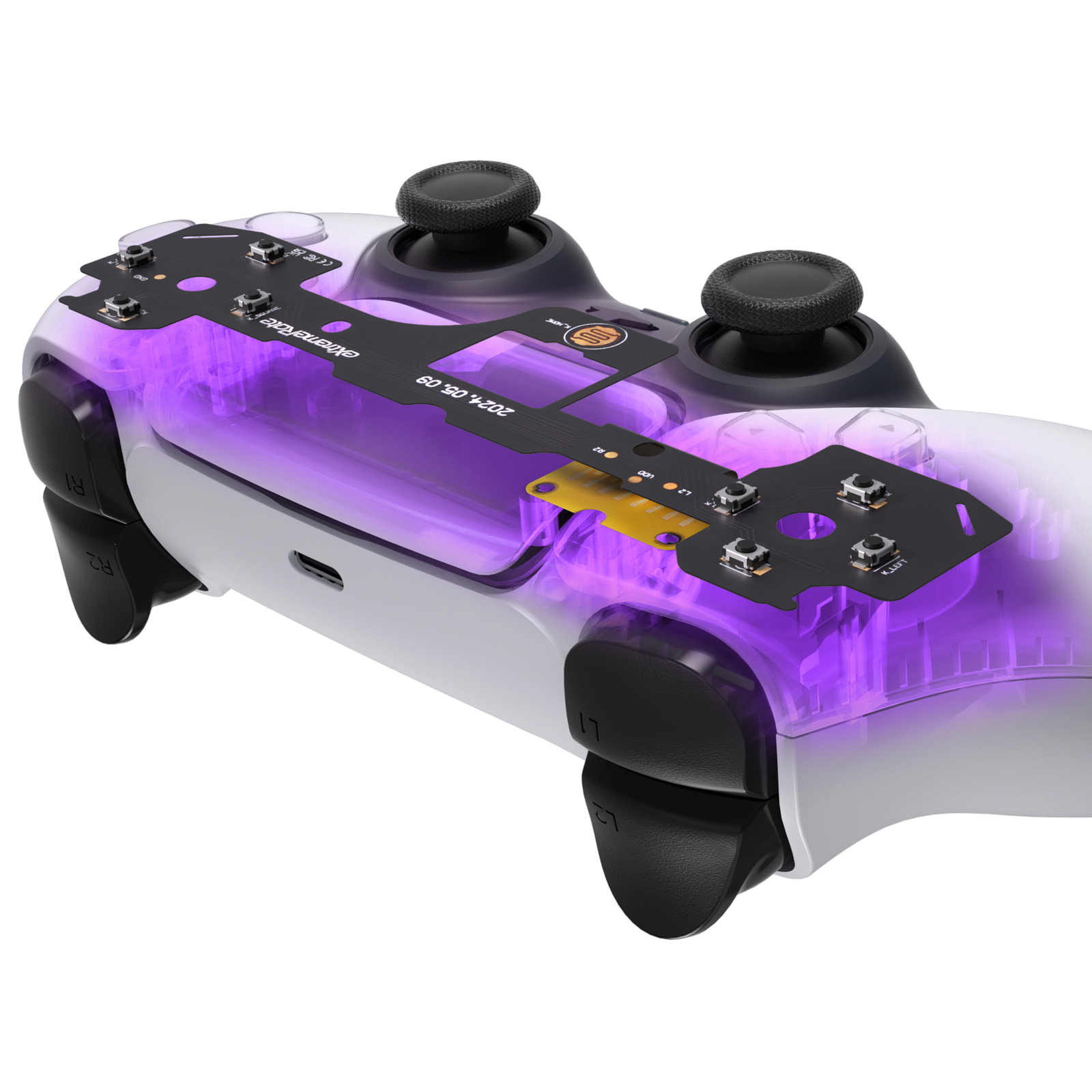eXtremeRate Action Buttons Face Clicky Kit for PS5 Controller BDM-030 040 060
