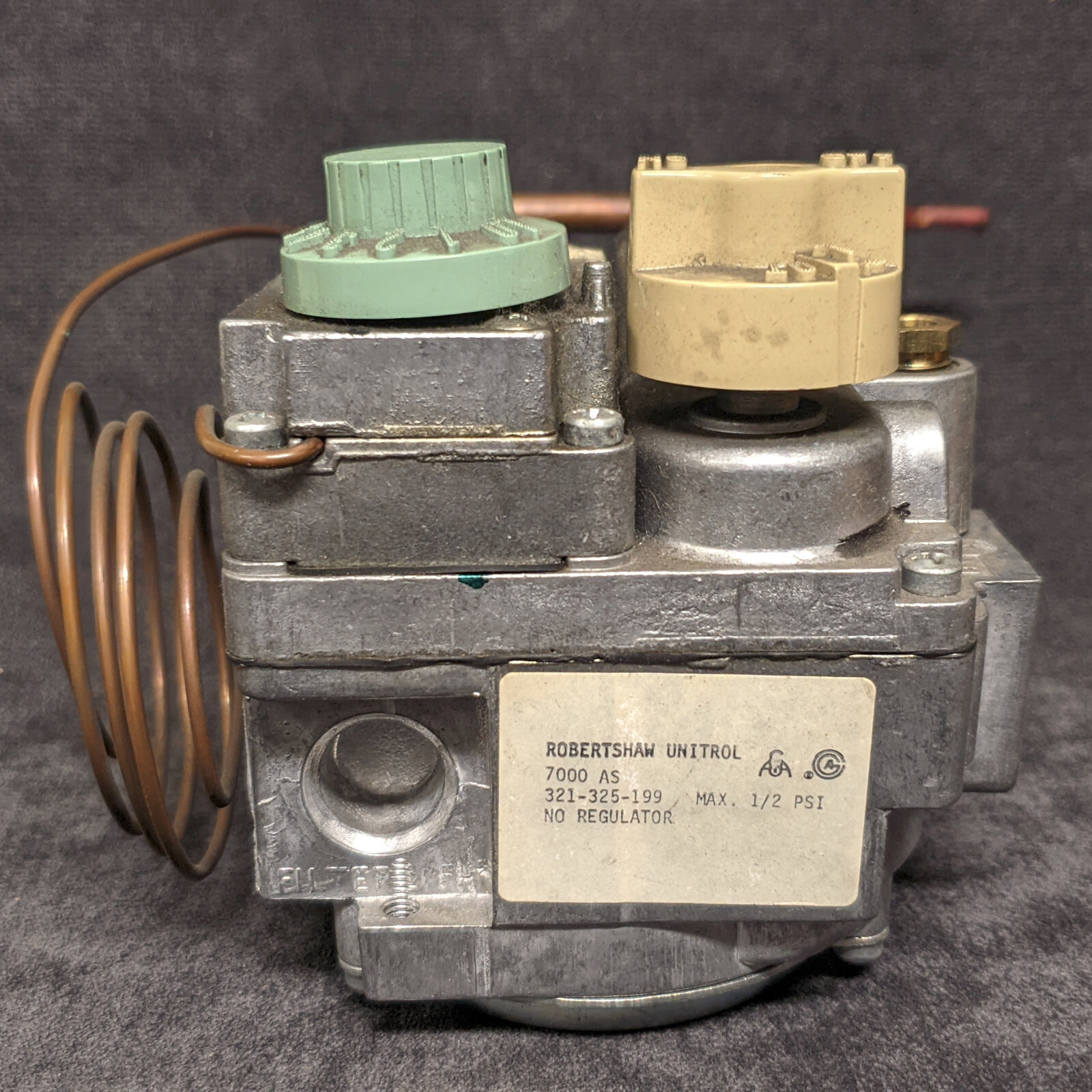 ~DiscountHVAC~RB-700215-Robertshaw Hydraulic Snap-Action Combo Gas Valve 1/2x1/2