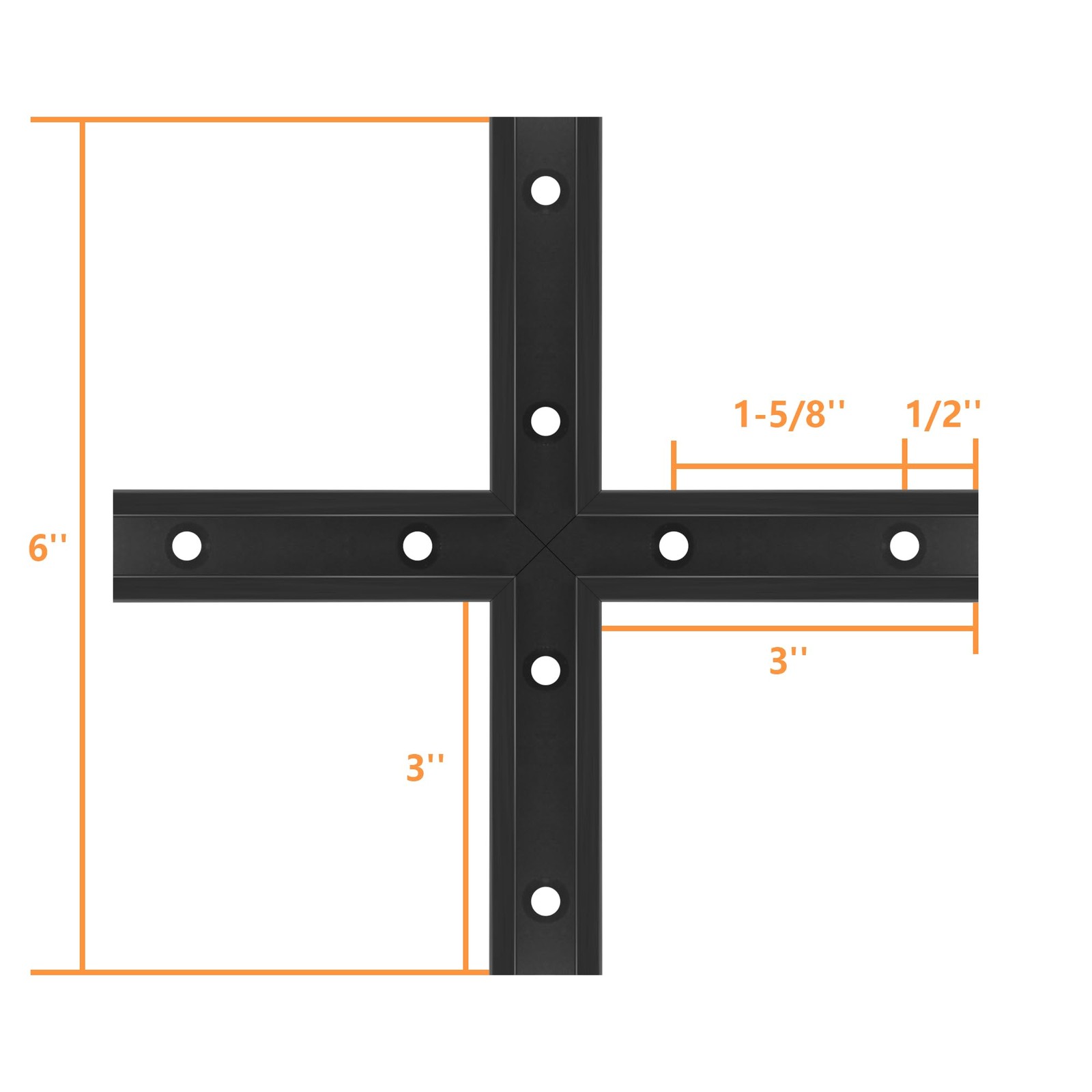 3 Inch T Tracks For Woodworking Intersection Kit 2 Set DoubleCut Track