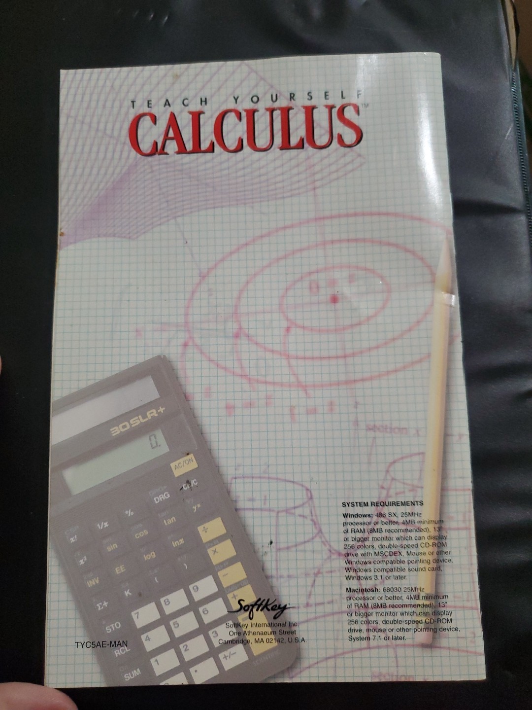 1995 Teach Yourself Calculus Cd Rom In Case And User Guide