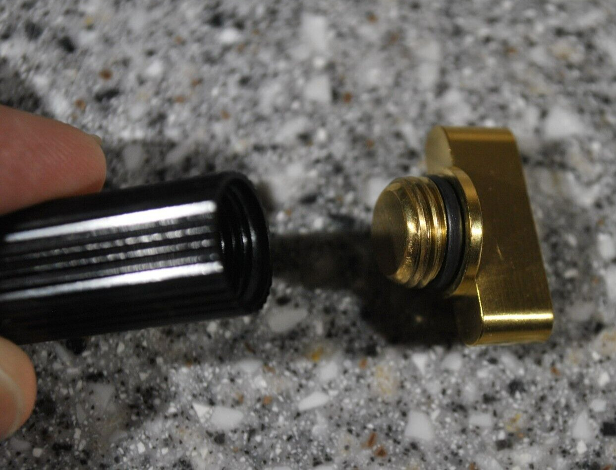 Stylish Cielo Black & Gold Pill Holder