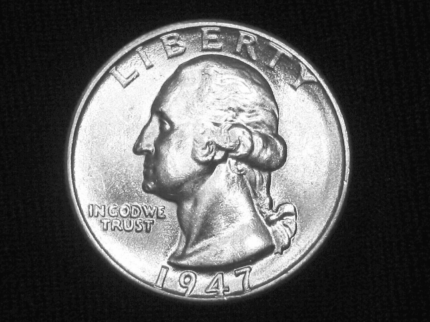 1947 Washington Quarter --- Very Choice Uncirculated