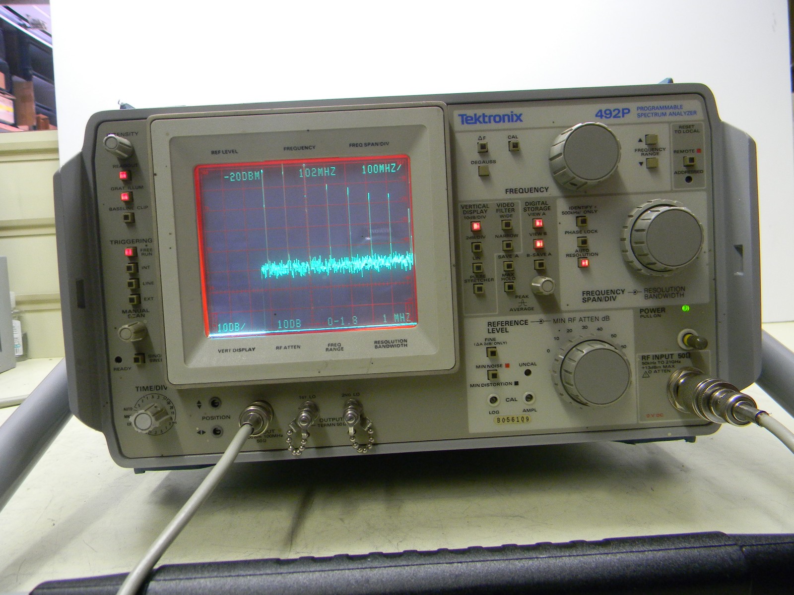 Tektronix 492P Spectrum Analyzer, Op 01, 02, 03.  Discount!