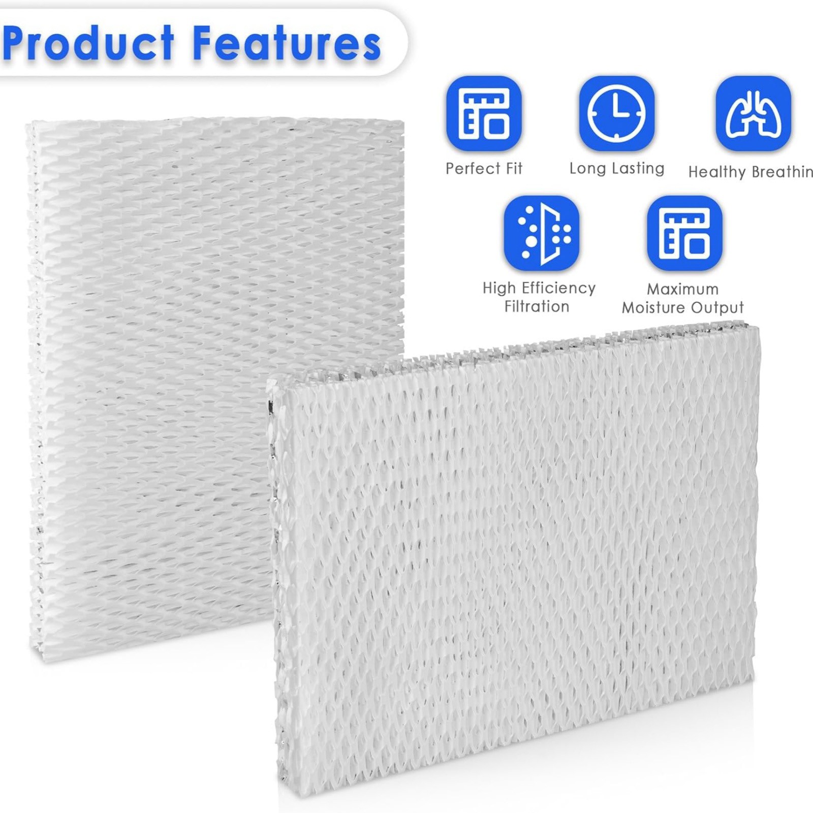 Humidifier Wick Replacement Pad 2 Pack for Vornado EV100 EV200 EVDC300 500