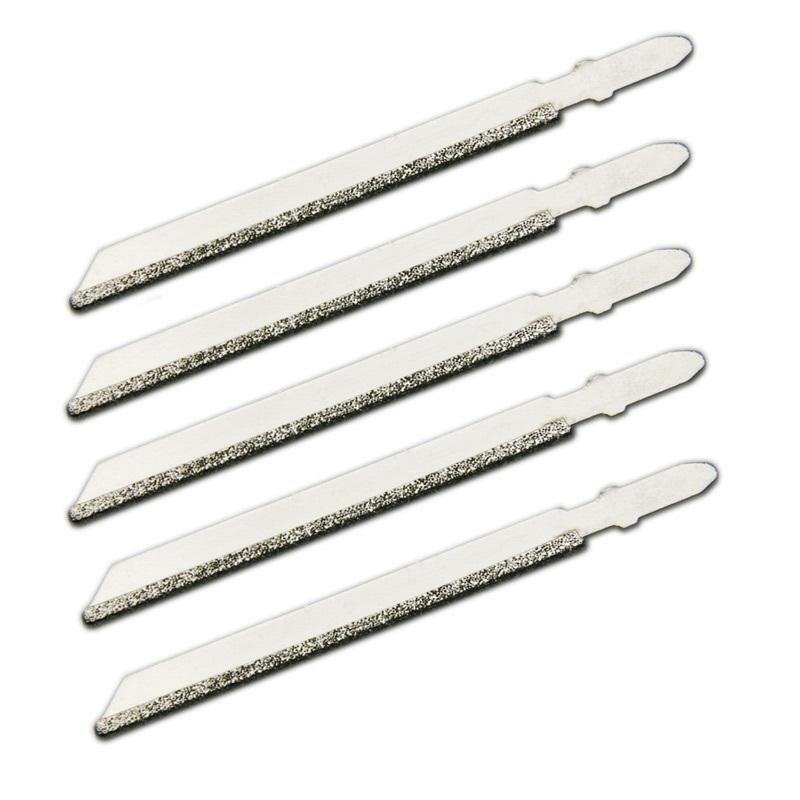 4" 100MM DIAMOND JIG SAW BLADES WITH T-SHANK FOR GRANITE CUTTING GRIT 50