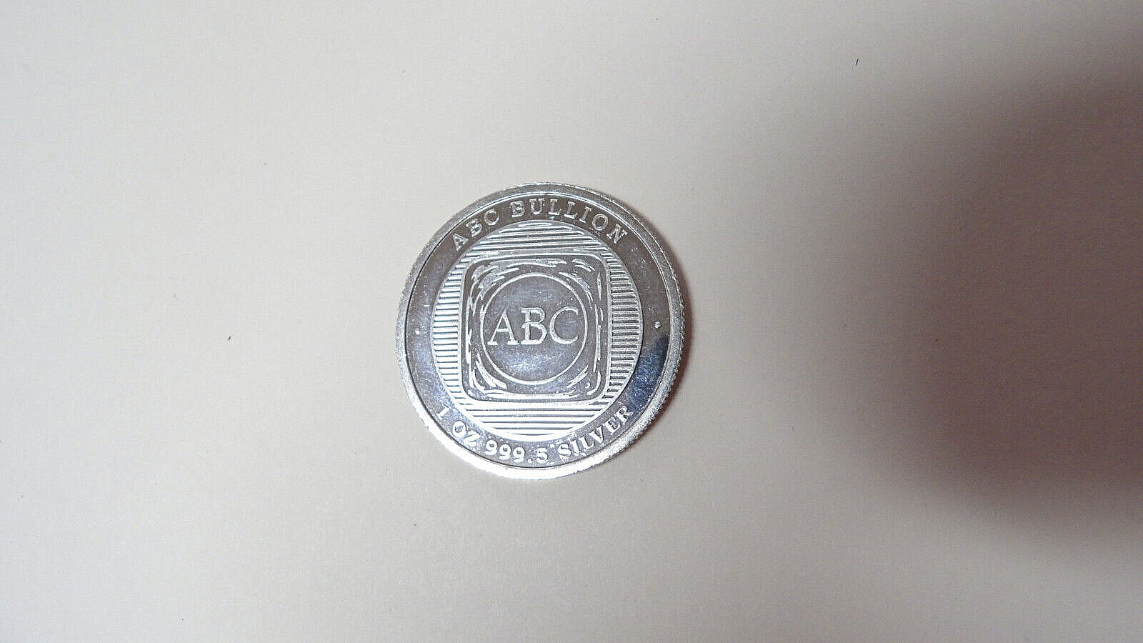 The Eureka 1 oz 999.5 Fine Silver Round ABC Bullion (32625)