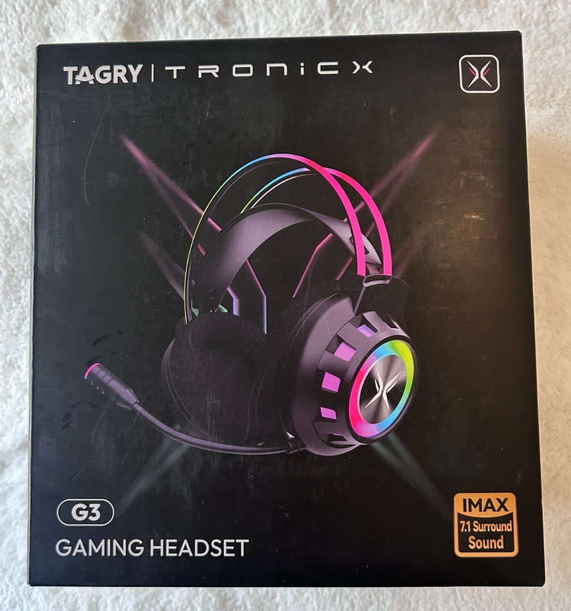 Tagry Tronic G3 Wireless Gaming Headset ,  7.1 Surround Sound. New 50 MM Speaker