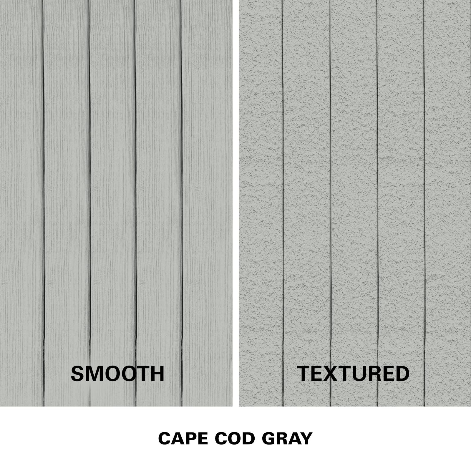 Textured Solid Coating Resurfacer for Wood, Composite & Concrete - Cape Cod Gray