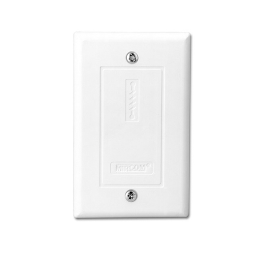 MIRCOM MP-300 EOL RESISTOR PLATE- WHITE 3.9K 1/2 WATT