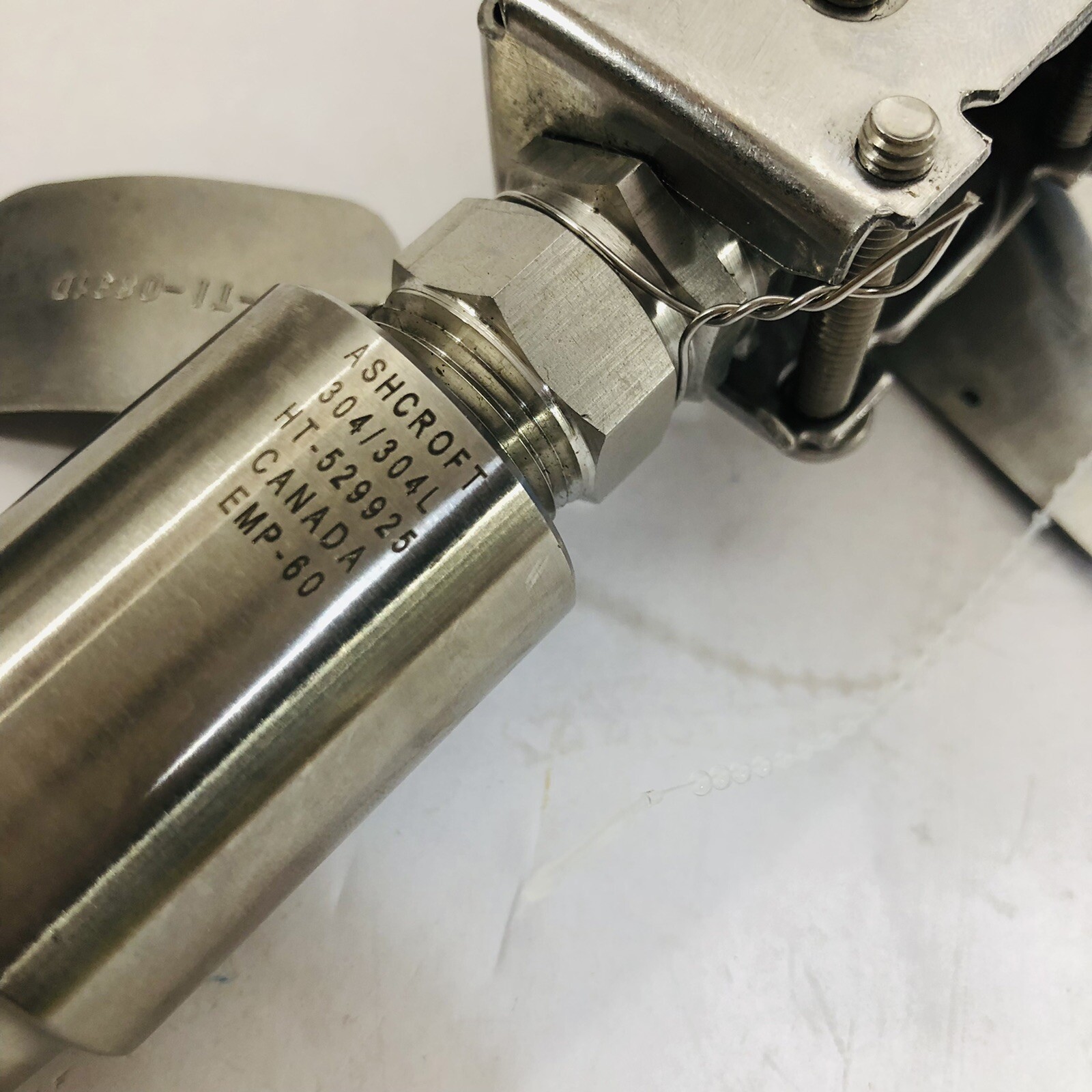 ASHCROFT DIAL THERMOMETER 0-250F