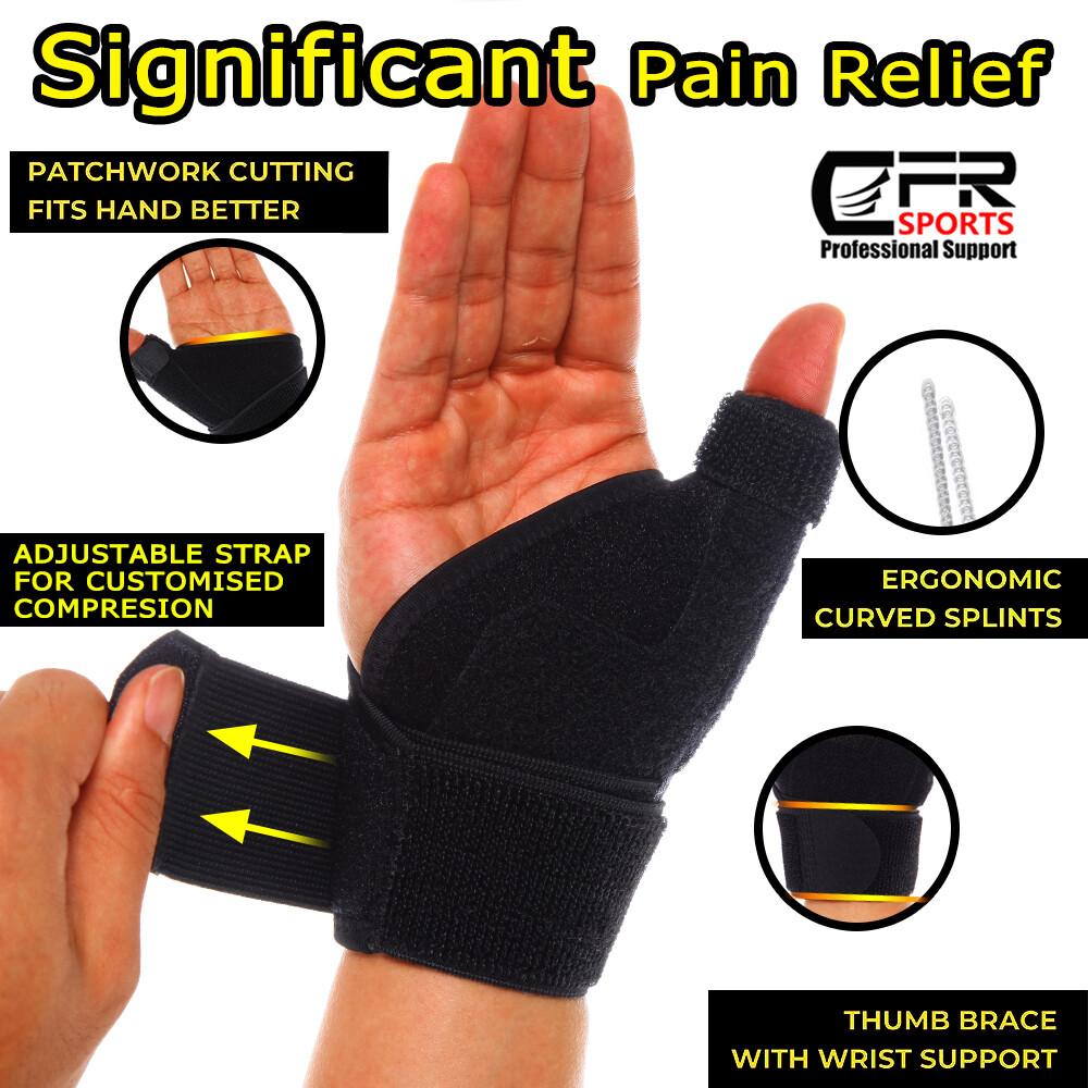 Medical Thumb Wrist Brace Support Carpal Tunnel Arthritis Sprain Left/Right Hand