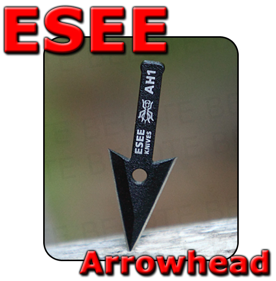 ESEE AH-1 Arrowhead Survival Knife Tool 2.5" 0.5 oz. AH1-ARROWHEAD-CS