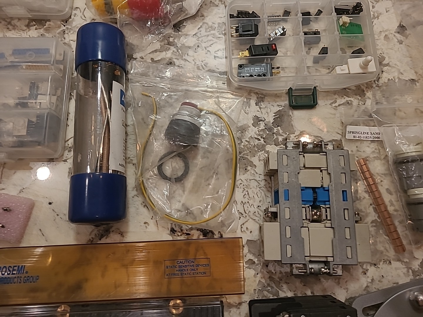 Microsemi Assorted Lot Of PARTS & COMONENTS