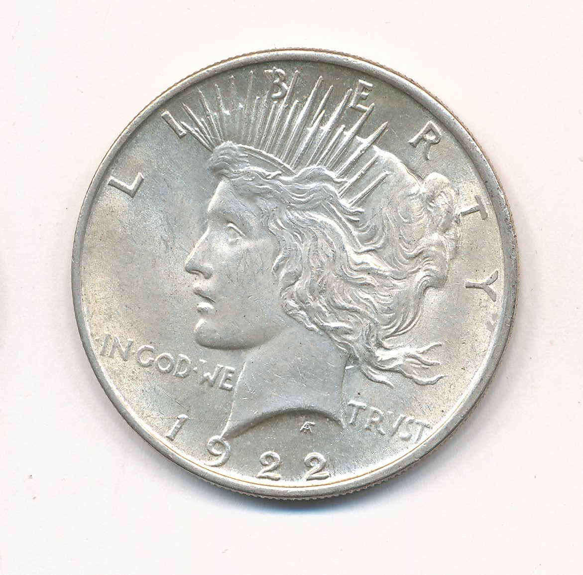 1922 P PEACE SILVER DOLLAR