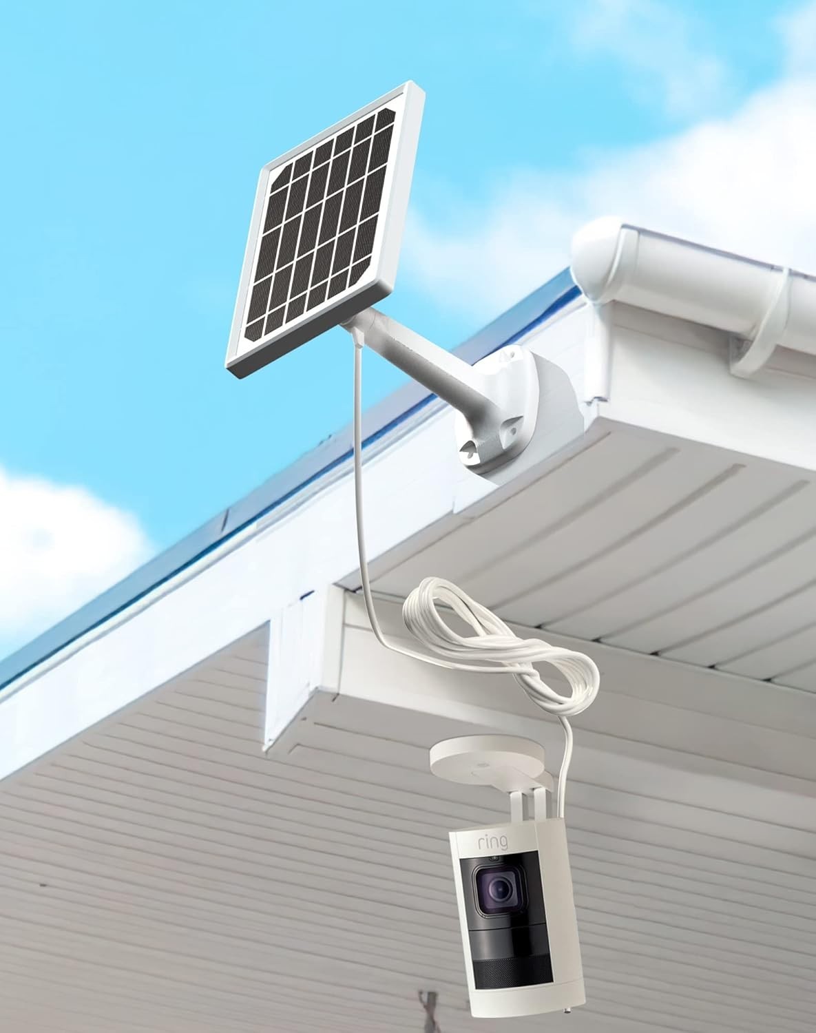 Ring Camera Solar Panel, Power for Ring Stick Up Cam Battery, Ring Spotlight...