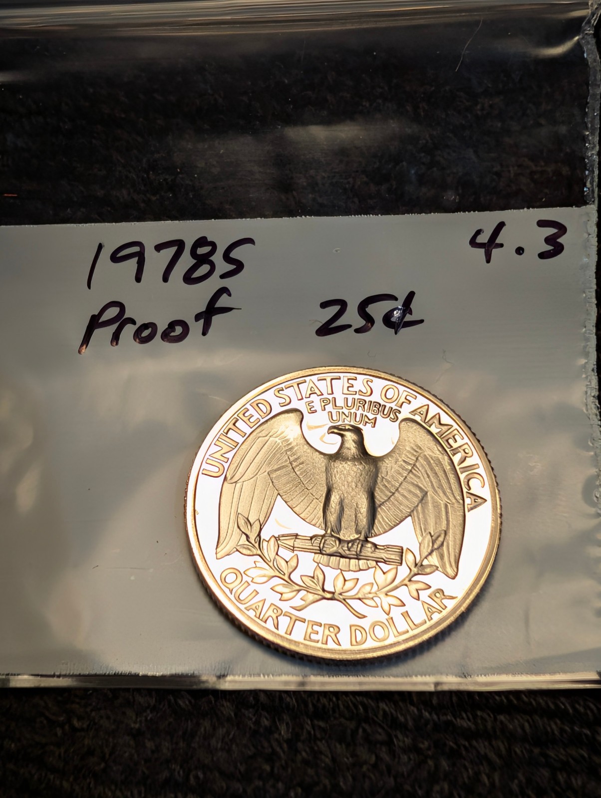 1978-S Proof Washington Quarter ** From Proof Set **