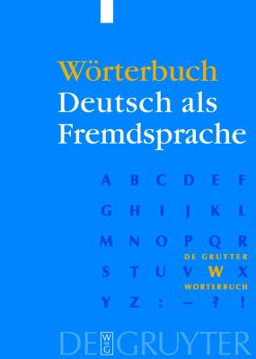 Wörterbuch Deutsch als Fremdsprache Paperback Günter Kempcke