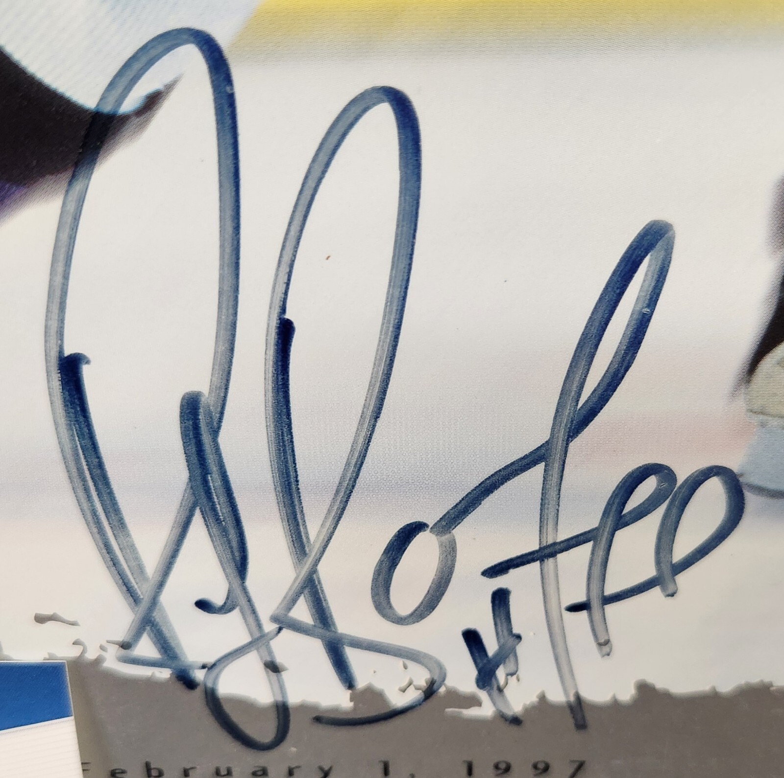 2/1/97 Signed Ray Bourque (1 G 1A) Official Program Lightning Vs Bruins COA HOF