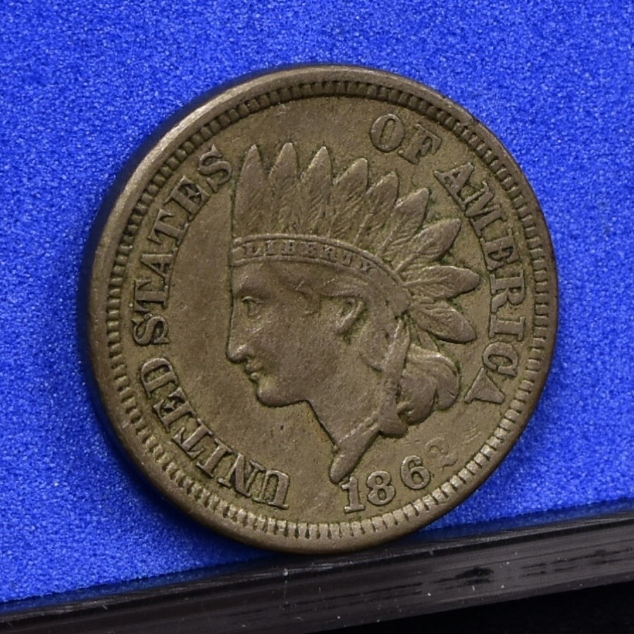 1862 Indian Cent - XF (#57402-L)