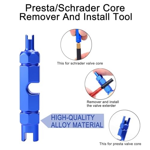 30pcs Tire Valve Stem Removal Installation Tool Kit,Quick Change Set B - 30pcs