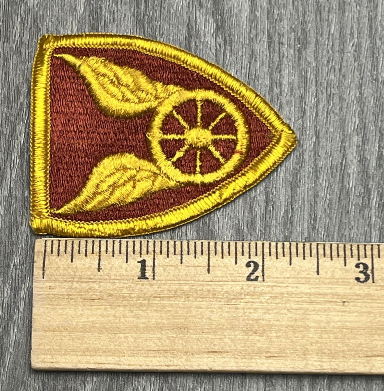 Vintage US Army 124th Transportation Brigade Unit Patch