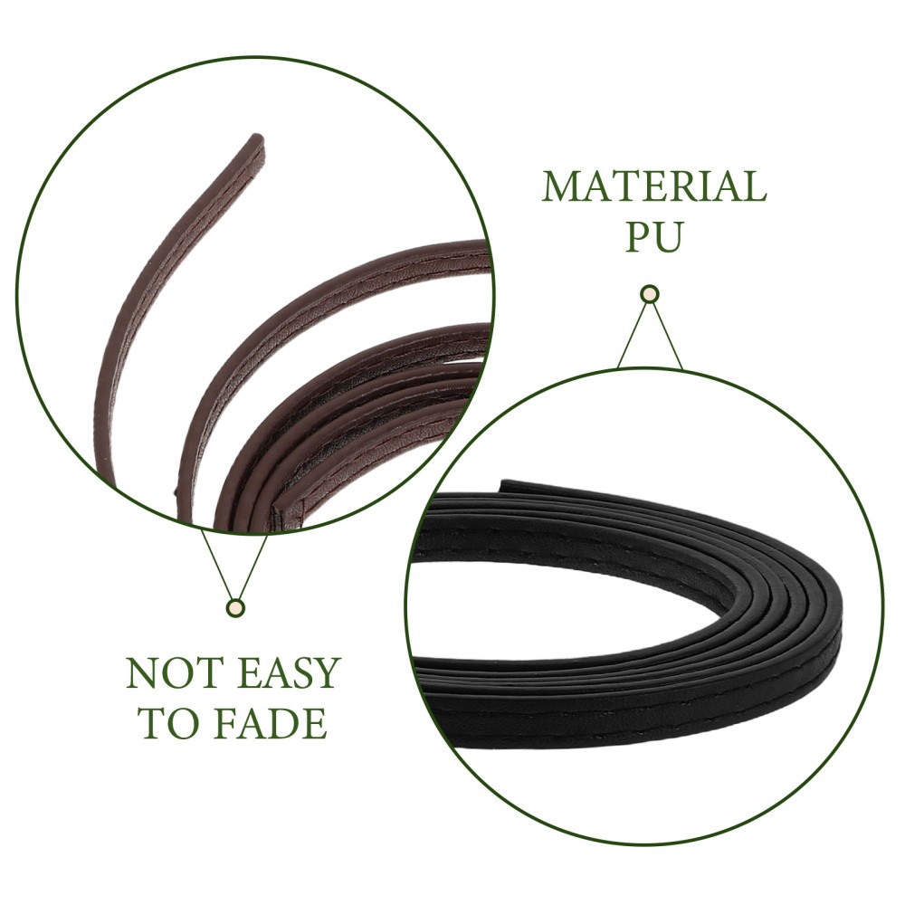 8 Pcs Handmade Rope Craft Making Pu Bracelet Beading Thread