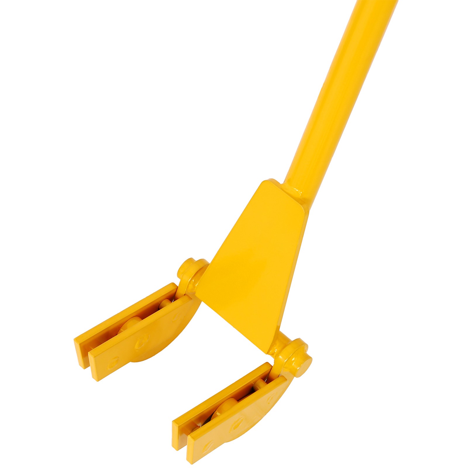 Pallet Buster Tool 43" Long Handle Pry Bar Deck Board Removal Yellow