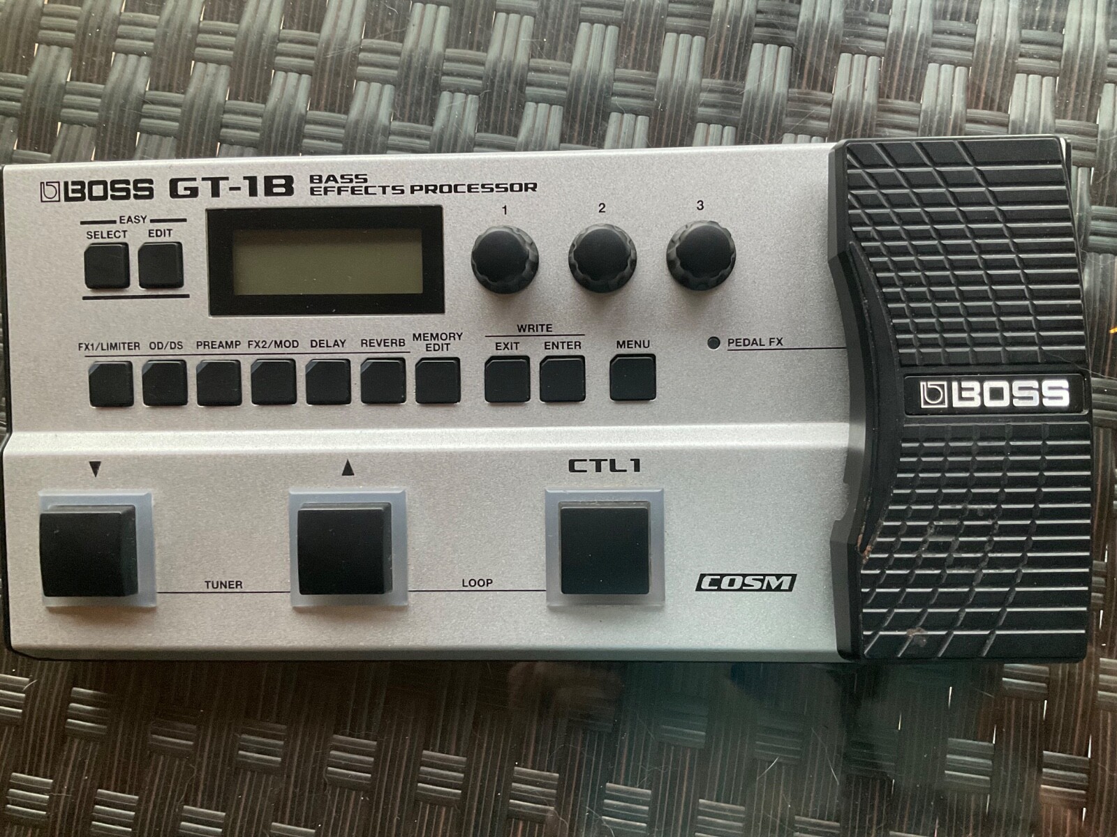 Boss GT-1B Bass Multi Effects Processor gently used no dents or scratches