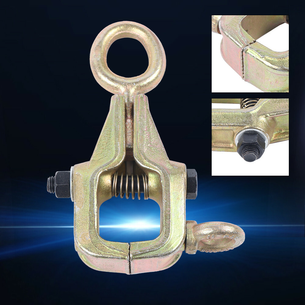 Auto Body Repair Pull Clamp 5 Ton 2 Way Frame Back Dent Puller Self-tightening!