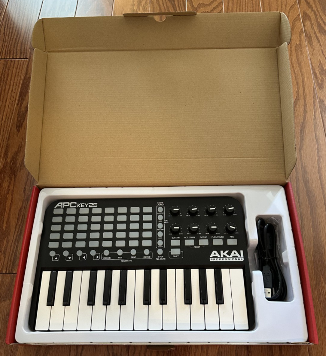 AKAI Professional APC Key 25 Keyboard Controller - New Open Box