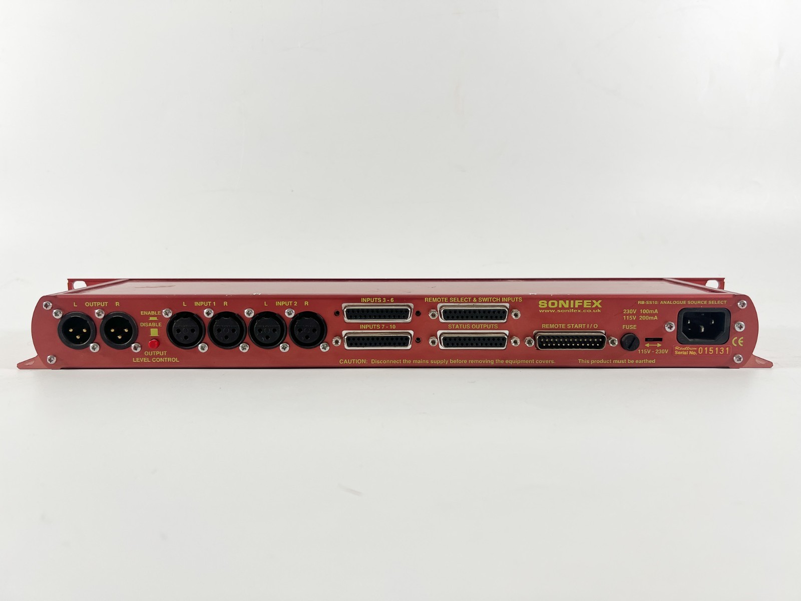 Sonifex Redbox RB-SS10 Analogue Source Select Mixer