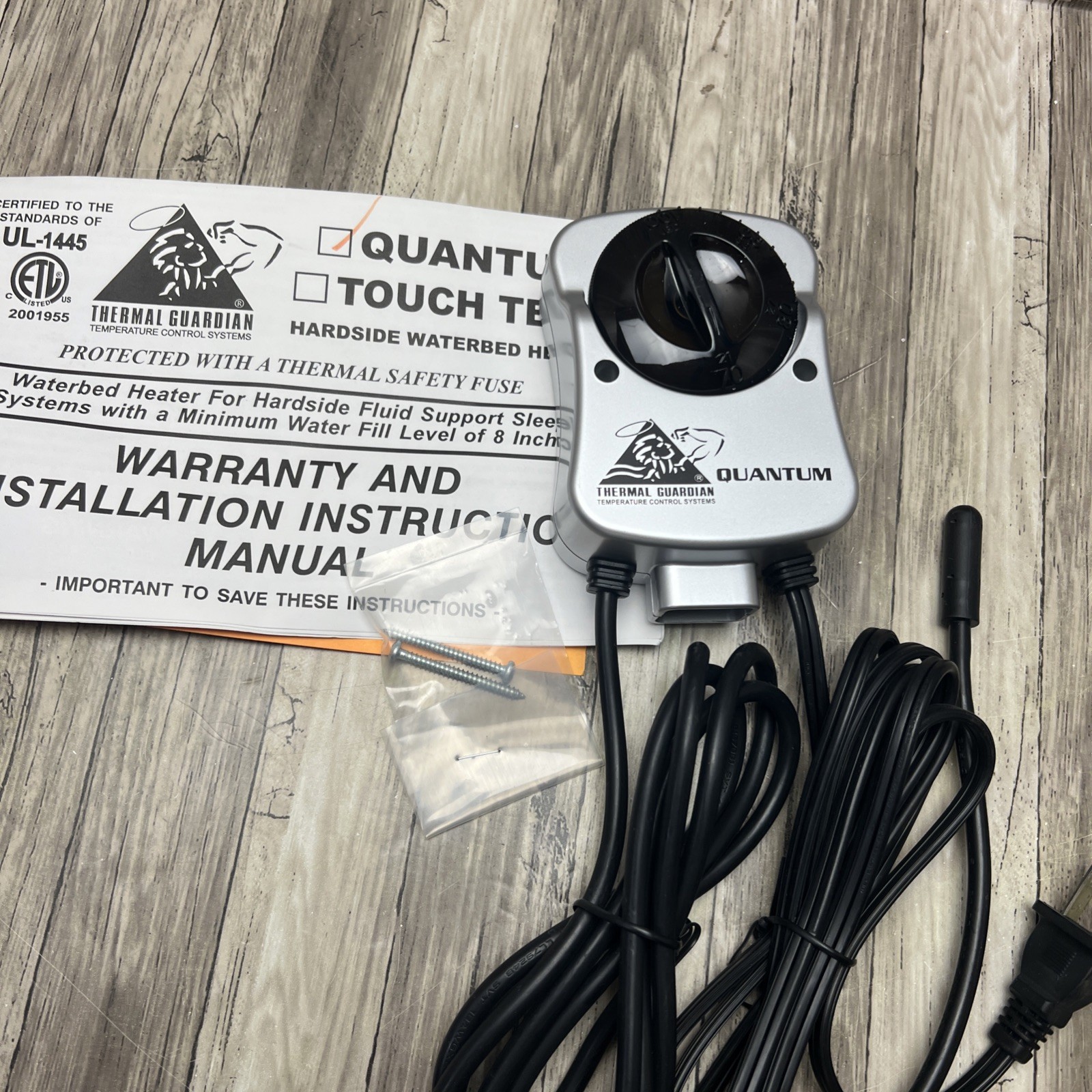 Thermal Guardian Model S Quantum waterbed temperature Controller