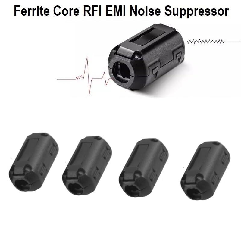 Clipon Noise Filter 10pcs 7.0mm Antiinterference Highfrequency Ferrite Core Ch
