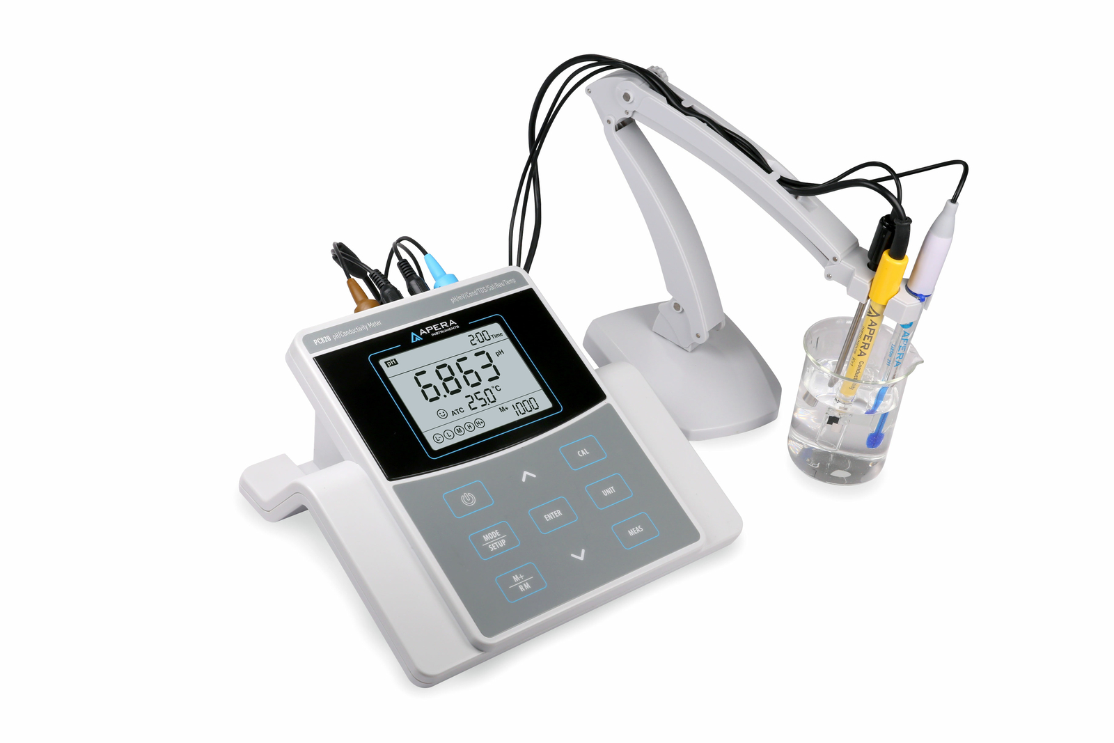 Apera PC820 Precision Benchtop pH/Conductivity Meter Kit AI533