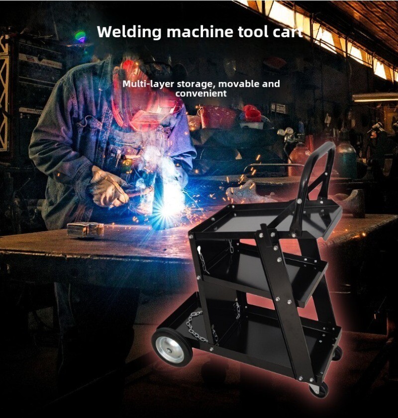 Argon Arc Welding Machine Moving Cart Two Protection Welding Machine Car