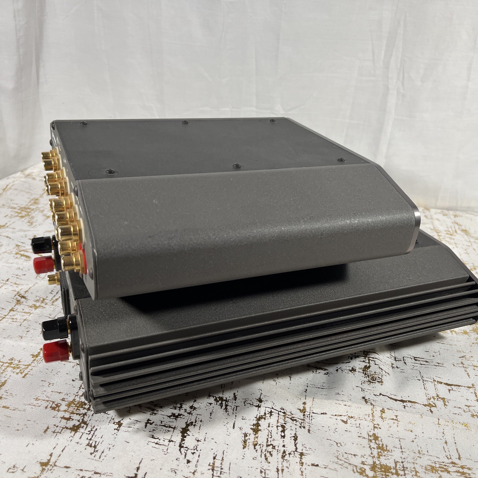 2 Pc Set McCormick Micro Line Drive Power Drive Amp Preamp Rare Audiophile VTG