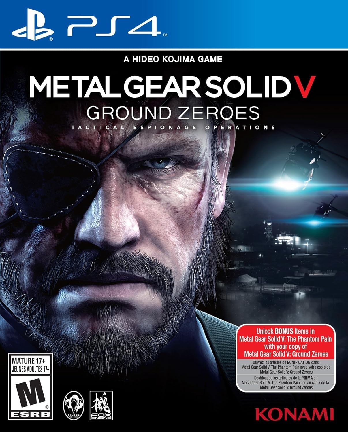 Metal Gear Solid V: Ground Zeroes - Playstation 4 - Brand New