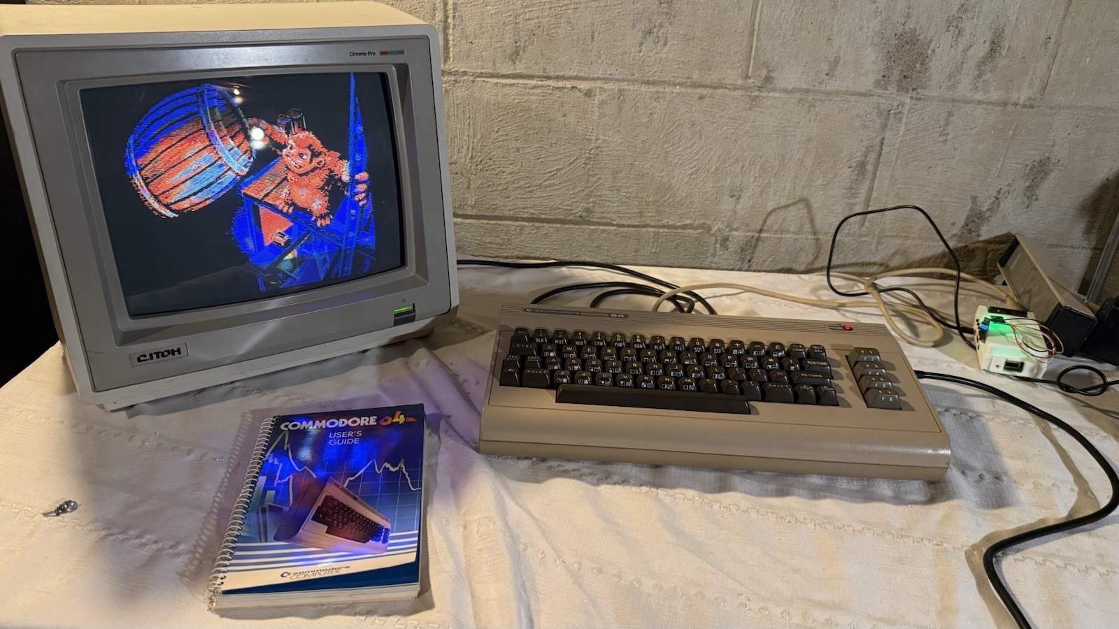 RESTORED Retro Commodore 64 Home Computer C64 Vintage Video Game System