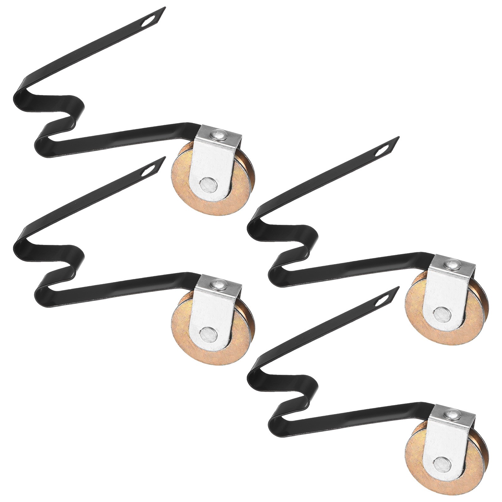 4-Pack 1"/25.5mm Sliding Screen Door Tension Spring Concaved Steel Ball Bearing