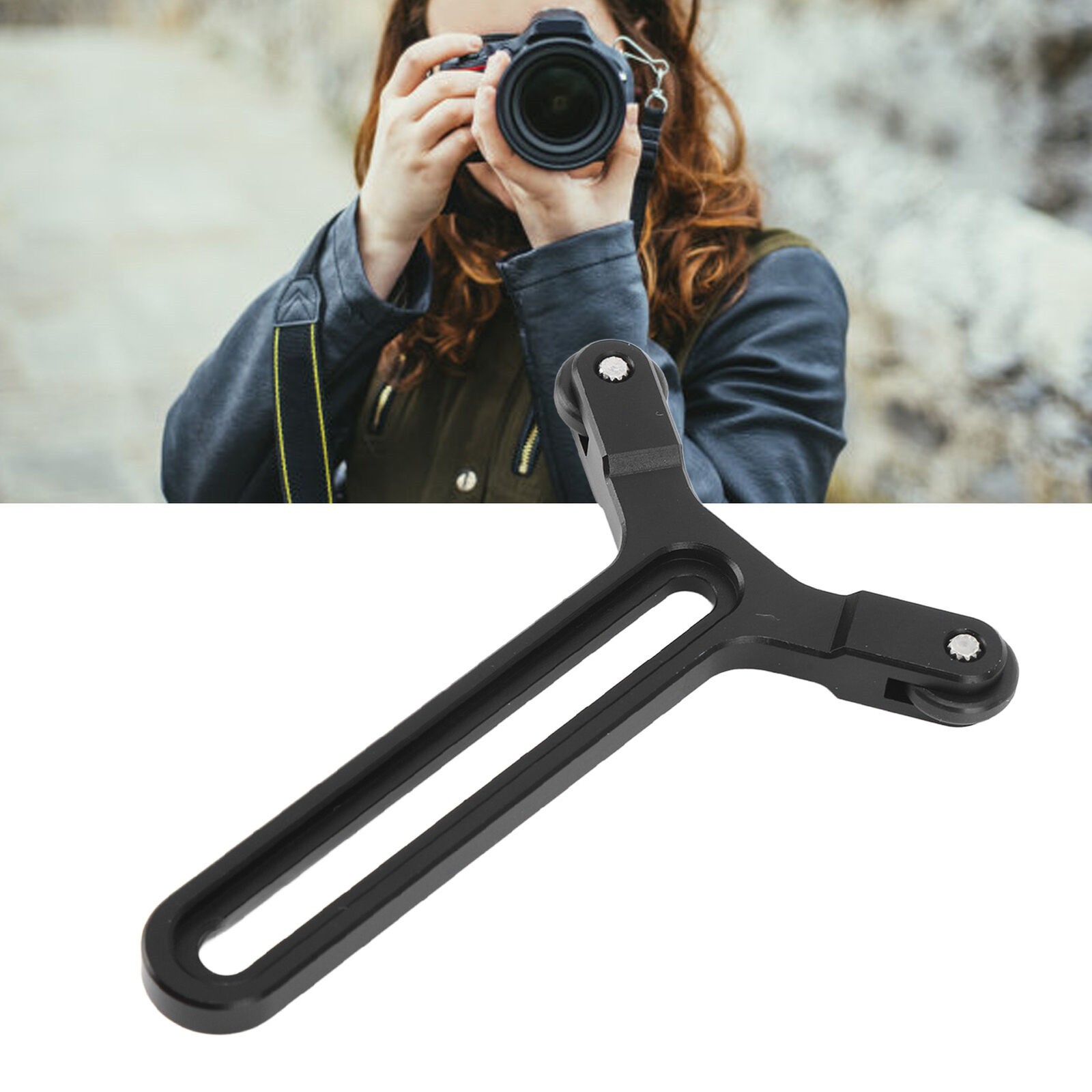 Double Wheel Y Shape Bracket Camera Extended Lens Support For DJI Rs3