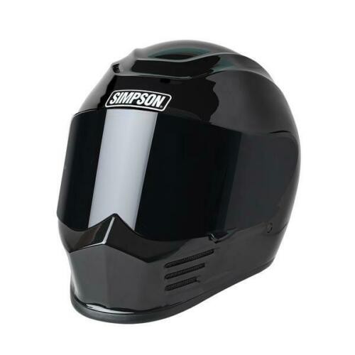 Simpson Speed Bandit Full Face Racing Motorcycle Helmet X-Large Black